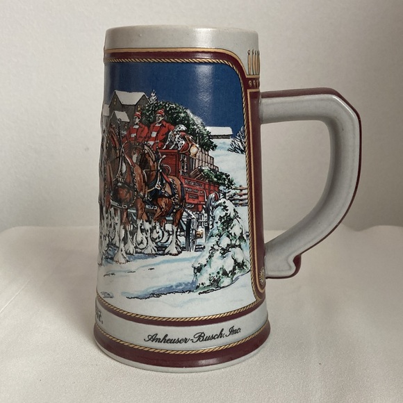 Budweiser Anheuser Busch Inc Special Edition Hitch in Winter w/ Clydesdales - Picture 2 of 6